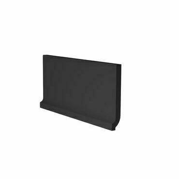 Sokl s požlábkem Rako Taurus Color 8×20 cm černá TSPF6019