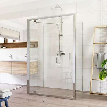 Dveře sprchové + boční stěna Mereo Lima CK87883K 1 000×800×1 000 mm chrom/čiré sklo