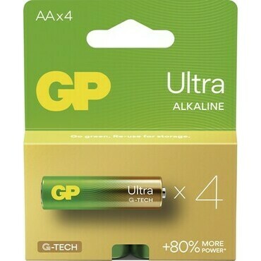 Baterie GP Ultra Alkaline AA 1,5 V 4 ks