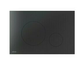 Tlačítko ovládací Alca TURN-BLACK nerez-černá mat