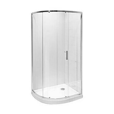 Kout sprchový Jika Tigo H2512110026681 980×780 mm chrom/čiré sklo R 540