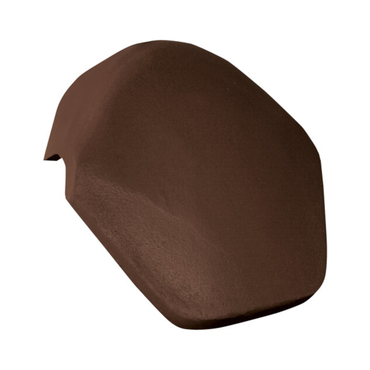 Uzávěra hřebene Bramac Novo s vrutem tmavohnědá