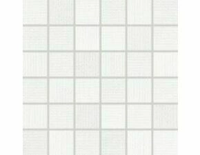 Mozaika Rako Next 5×5 cm (set 30×30 cm) světle šedá WDM05500