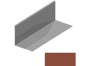 Lemování ke zdi rovnoběžné s okapem RS312S-105 PU 50 MAX MM133 cihlová