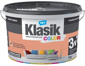 Malba interiérová HET Klasik Color lososový, 4 kg