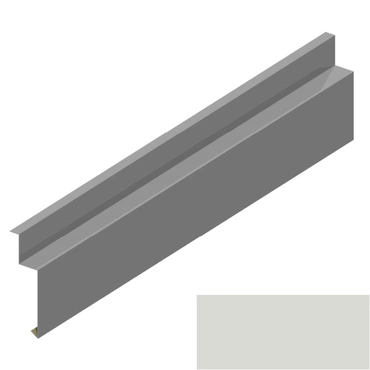 Dilatační lišta RS138S-90 SP 25 RAL 9002 šedobílá 0,5 mm 2 bm