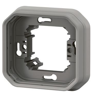 Rámeček Legrand Plexo jednonásobná šedá