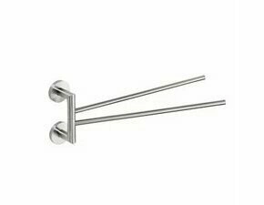 Věšák na ručníky Bemeta Neo nerez matný 380 mm