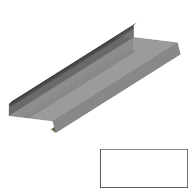 Oplechování římsy RS200A SP 25 RAL 9010 bílá