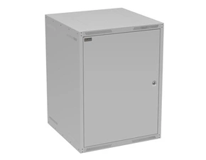 Rozvaděč datový nástěnný 19" Solarix GrandN 16U plechové dveře
