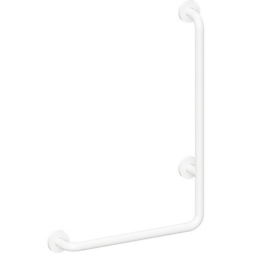 Držadlo nástěnné opěrné Bemeta Help 890 mm pravé s krytkou bílé