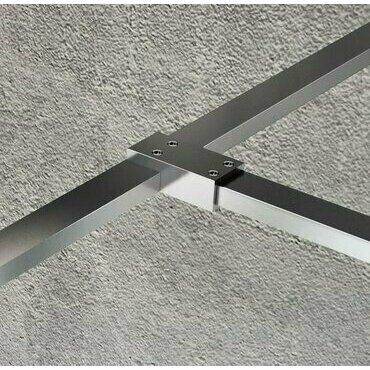 T-spojka vzpěr Gelco Vario chrom-leštěný hliník