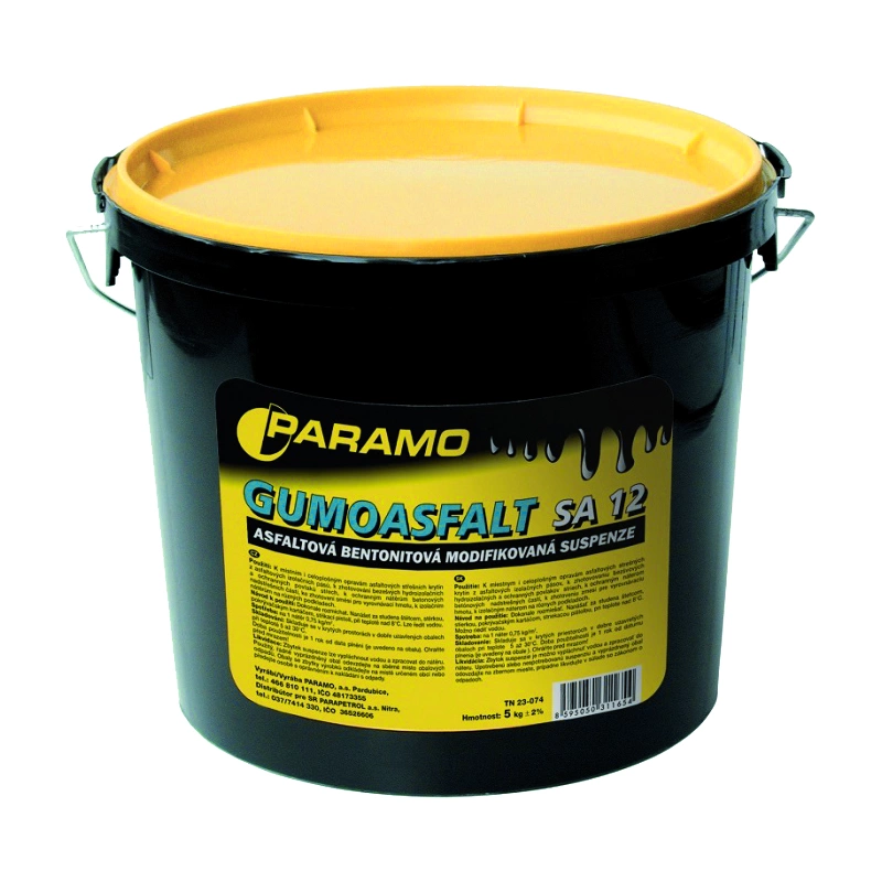 PARAMO Suspenze asfaltová Gumoasfalt SA 12 5 kg
