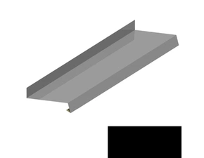 Parapet RS200S-30 SP 25 RAL 9005 černá