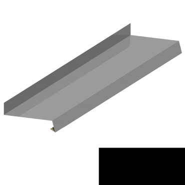 Parapet RS200S-30 SP 25 RAL 9005 černá