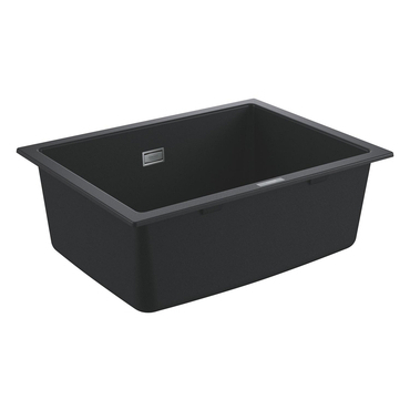 Dřez kompozitní Grohe K700U 610×460 mm granitová černá 31655AP0