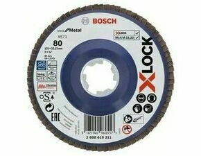 Kotouč lamel. Bosch X571 Best for Metal X-LOCK RV 125 mm 80