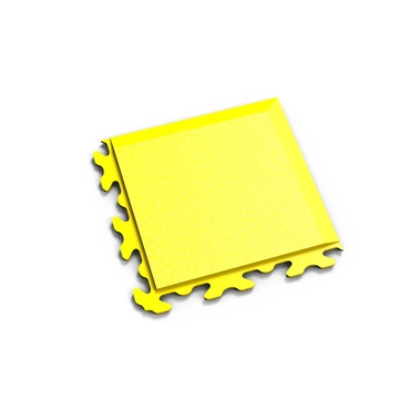 Dlaždice rohová B Fortelock Machine invisible hadí kůže YELLOW