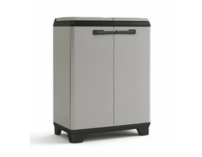 Skříň recyklační Keter Planet Split šedá/černá