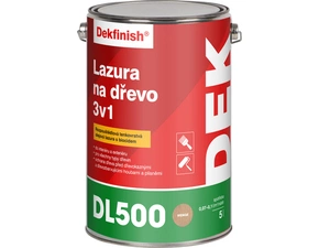 Lazura na dřevo DEKFINISH DL500 3 v 1 wenge 5 l
