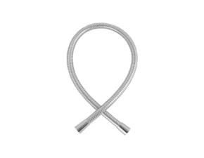 Hadice sprchová Mereo CB111K 55 cm měkčené PVC, šedá/chrom propojovací