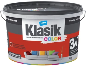 Malba interiérová HET Klasik Color červený brusinkový, 4 kg