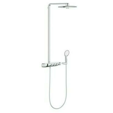 Systém sprchový termostatický Grohe Rainshower System SmartControl Duo 360 chrom 26250000