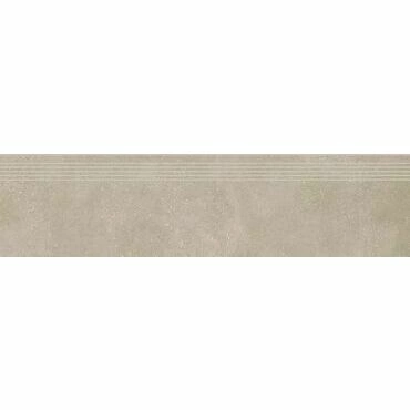 Schodovka Rako Betonico 30×120 cm tmavě béžová DCPVF794