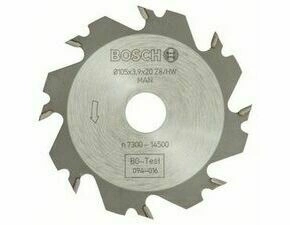 Fréza kotoučová Bosch 105×20×4 mm 8