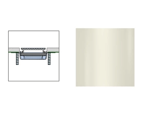 Rošt Profilpas FLAT COVER XPF/60 broušený nikl