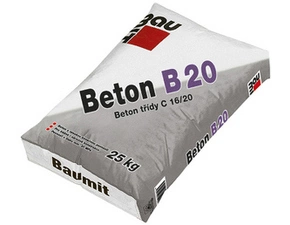 Beton C16/20 Baumit Beton B 20 25 kg