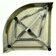 Vanička sprchová Aqualine BTTR 900×900×150 mm R550 akrylát