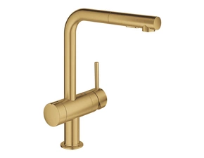 Baterie dřezová stojánková Grohe Minta kartáčovaný Cool Sunrise 31558GN0