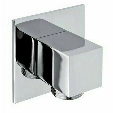 Vývod sprchy Sapho SG302 hranatý tenká krytka chrom