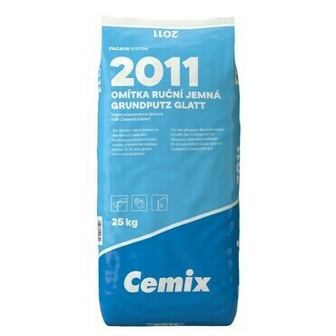 Omítka jádrová Cemix 2011 jemná 25 kg
