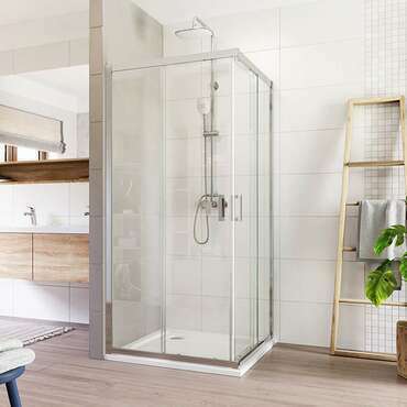 Kout sprchový Mereo Lima CK608A33K 800×800 mm chrom/čiré sklo