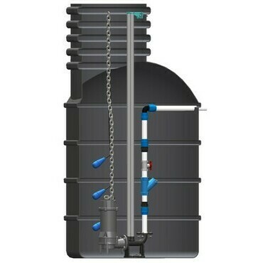 Set s šachtou Pumpa Black line Box 1 SE 50BLC3.7 XTREME1 kabel 15 m 400 V