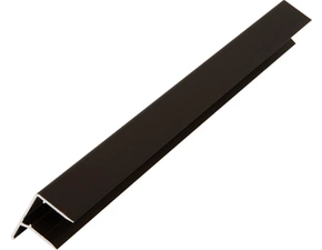 Profil U ukončovací s okapnicí hliníkový elox bronz 16 mm délka 6,4 m