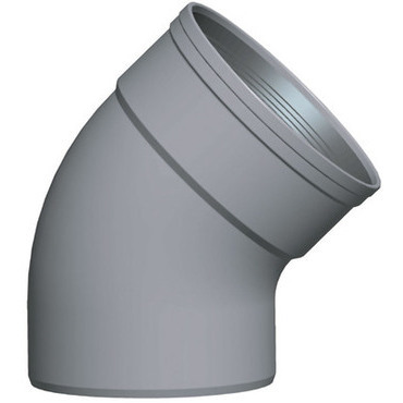 Koleno jednohrdlé DYKA ULTRA 16 KGB DN 250 45 °