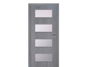 Dveře interiérové Solodoor SMART 17 levé šířka 600 mm earl grey