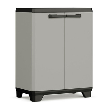 Skříň Keter Planet Low šedá