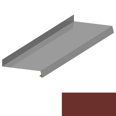 Parapet RS250S-30 PU 50 MAX MR539 cihlově hnědá