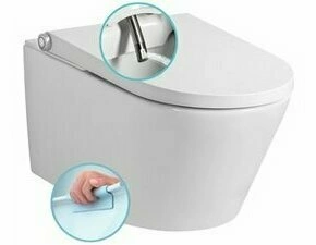 WC závěsné Sapho Veen Clean Rimless dálkové ovládání