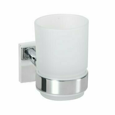 Držák kartáčků Bemeta Quadra chrom