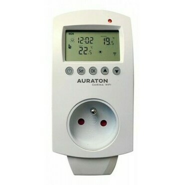 Termostat zásuvkový Auraton Carina WiFi