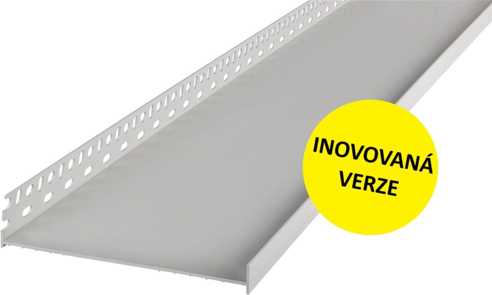 RETEK Profil zakládací Retek PVC tl. 2,3 mm šířka 183 mm 2 m