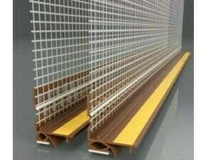 Profil ukončovací weber flex 2D hnědá