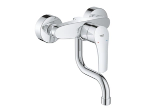 Baterie dřezová nástěnná Grohe Eurosmart 150 mm chrom 31509003