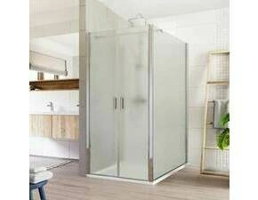 Dveře sprchové + boční stěna Mereo Lima CK87572K 900×1 000 mm chrom/Point