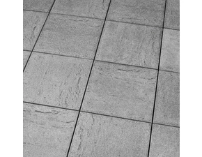 Dlažba betonová BEST TERASOVÁ reliéfní ravertino antracit 400×400×40 mm